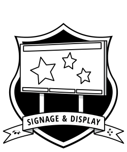 Signage & Display badge